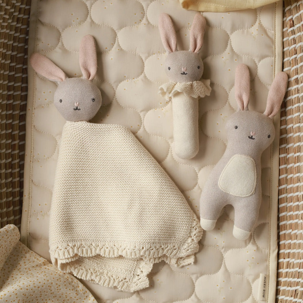 Avery Row Bunny Cuddle Cloth