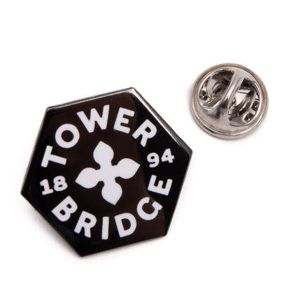 Tower Bridge Logo Pin Badge