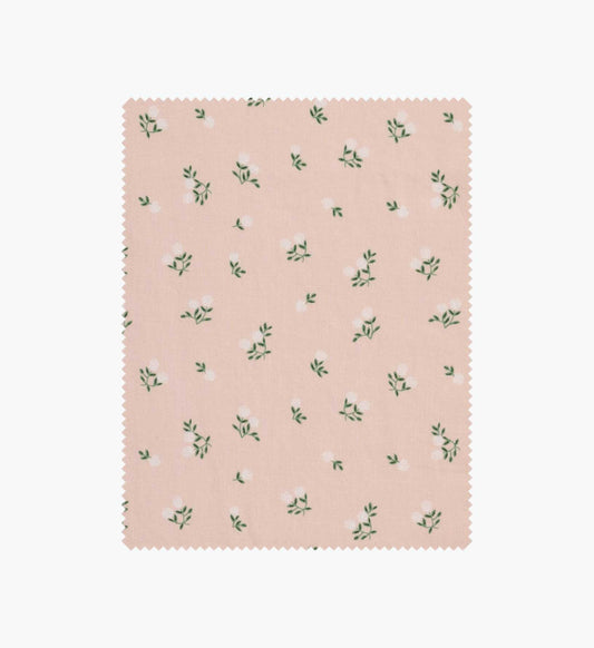 Ditsy Hydrangea Cotton Fabric - Pink