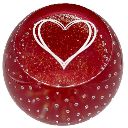 Caithness Love - Heart Red