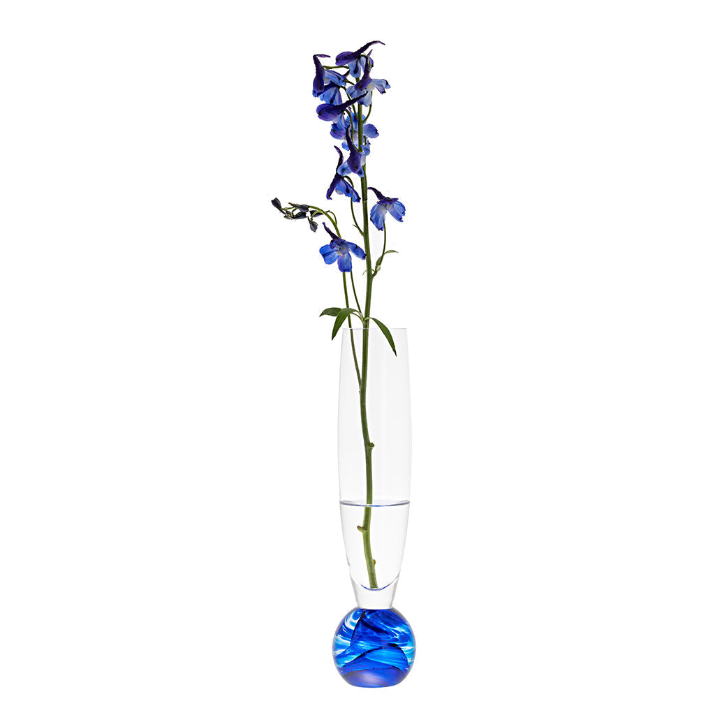 Caithness Unity Sapphire Vase Medium