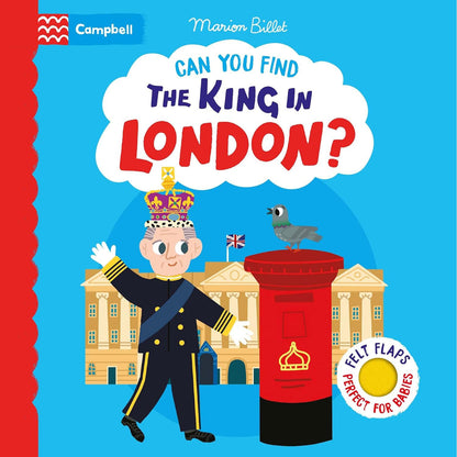 Can You Find The King In London Book By Marion Billet