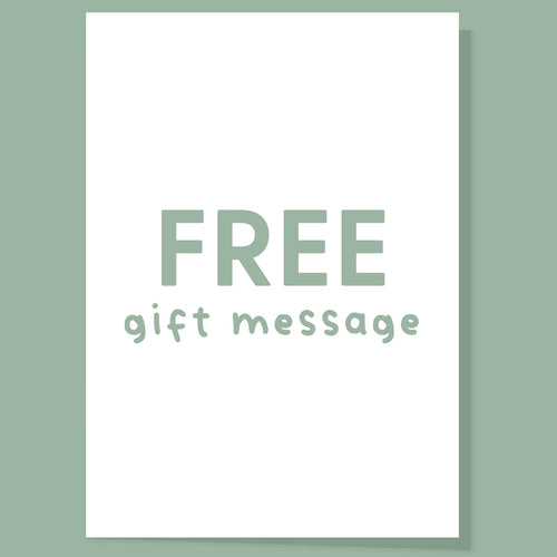 Gift message