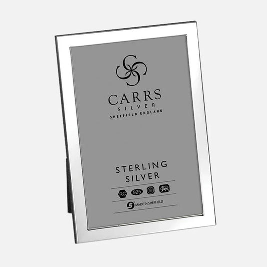 Carrs Silver Classic Flat Narrow Picture Frame