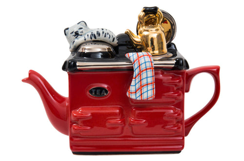 Ceramic Inspirations Aga One Cup Red Teapot
