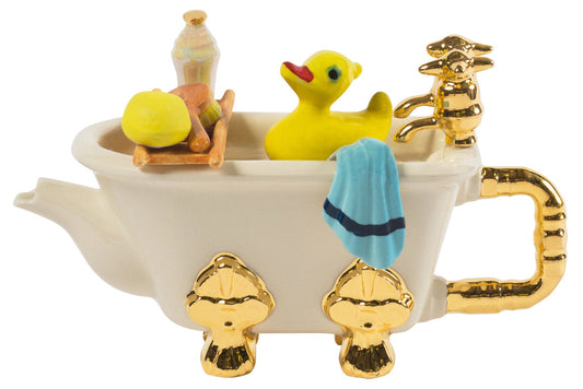 Ceramic Inspirations Bathtub One cup Teapot