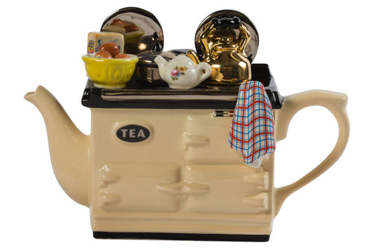 Ceramic Inspirations Breakfast Aga Cream Large Teapot