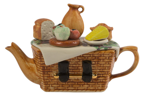 Ceramic Inspirations English Picnic One Cup Teapot