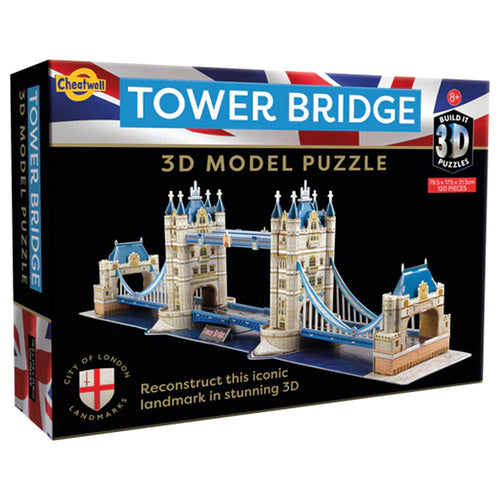Cheatwell Tower Bridge 3D Model Puzzle