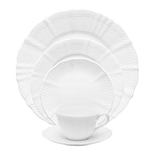 Cher Blanc Rectangular Plate 27x12cm