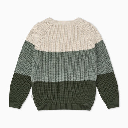Chunky Knit Colourblock Jumper