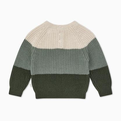 Chunky Knit Colourblock Jumper
