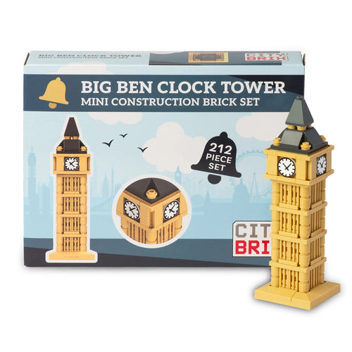 CityBrix Big Ben Clock Tower Construction Brick Set