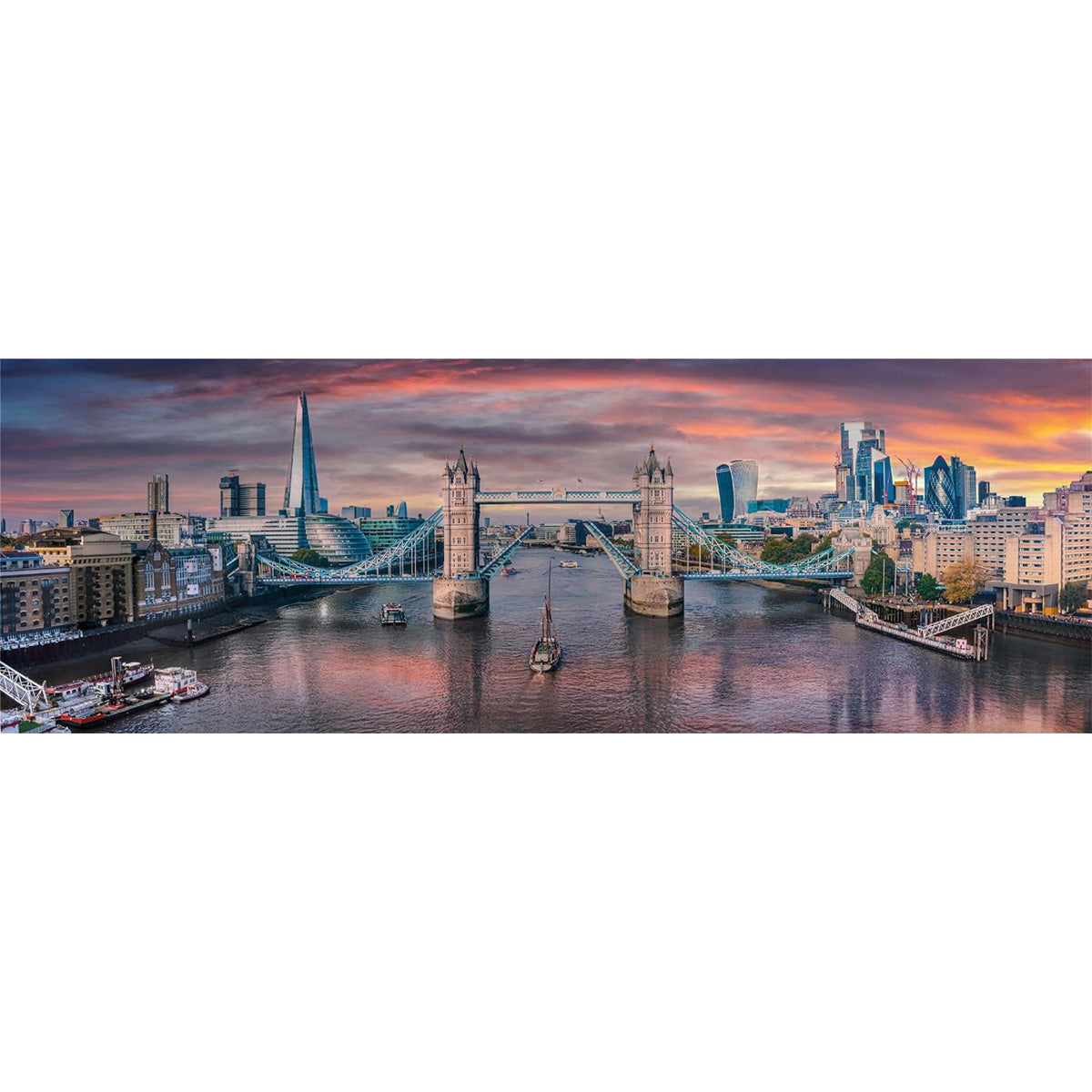 Clementoni Across the River Thames 1000pc Puzzle