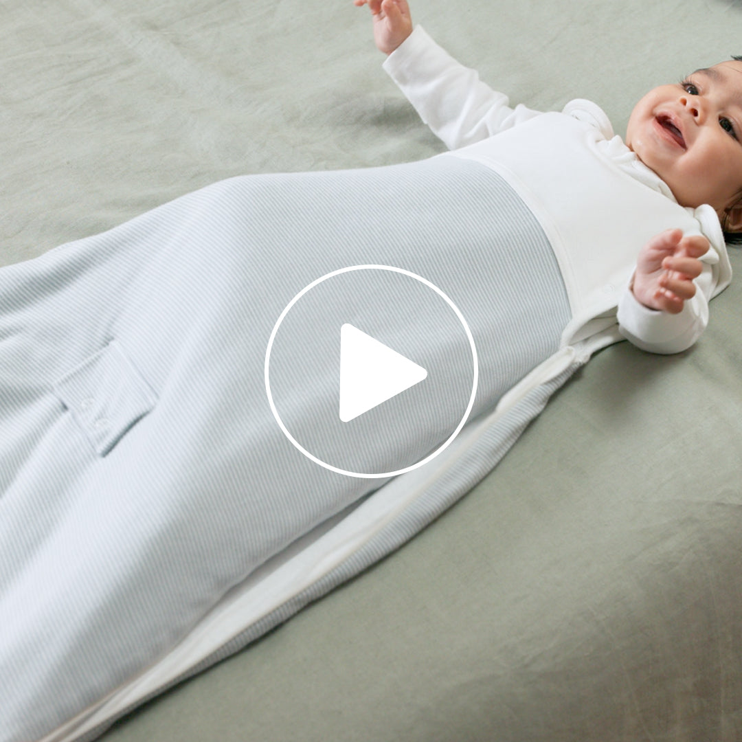 Clever Summer Sleeping Bag 0.5 TOG - Blue Stripe