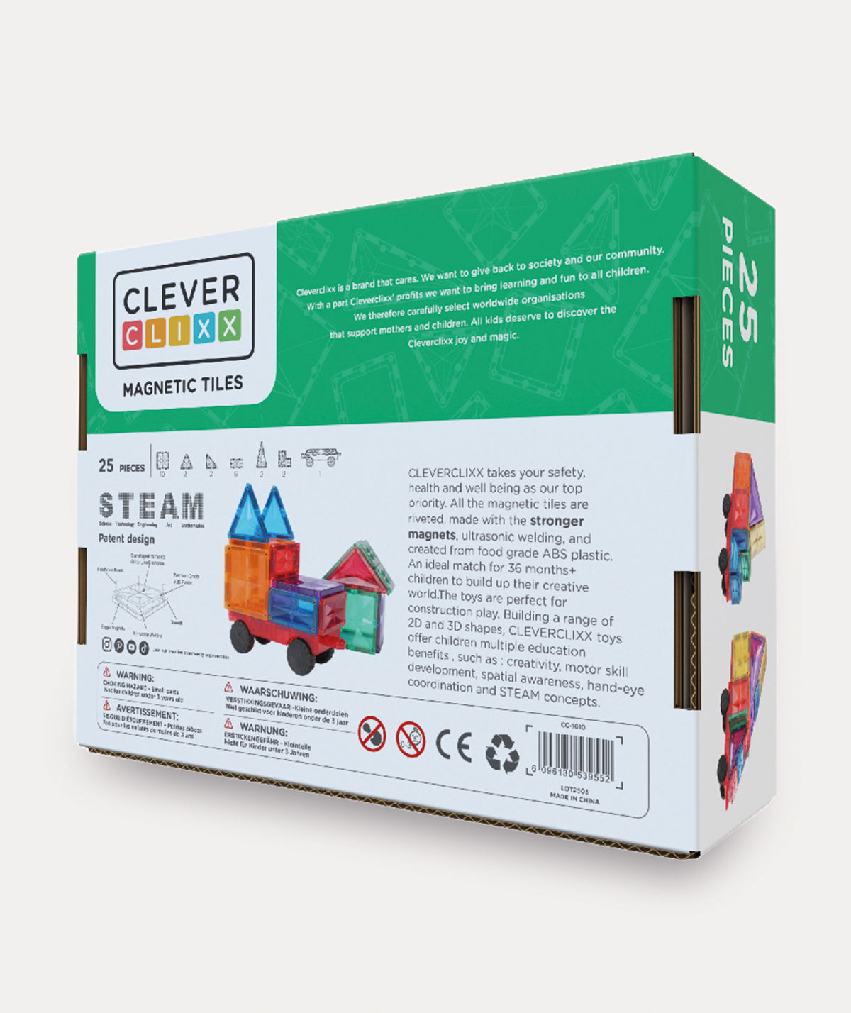 Cleverclixx Wheels Pack Intense 25 Pieces