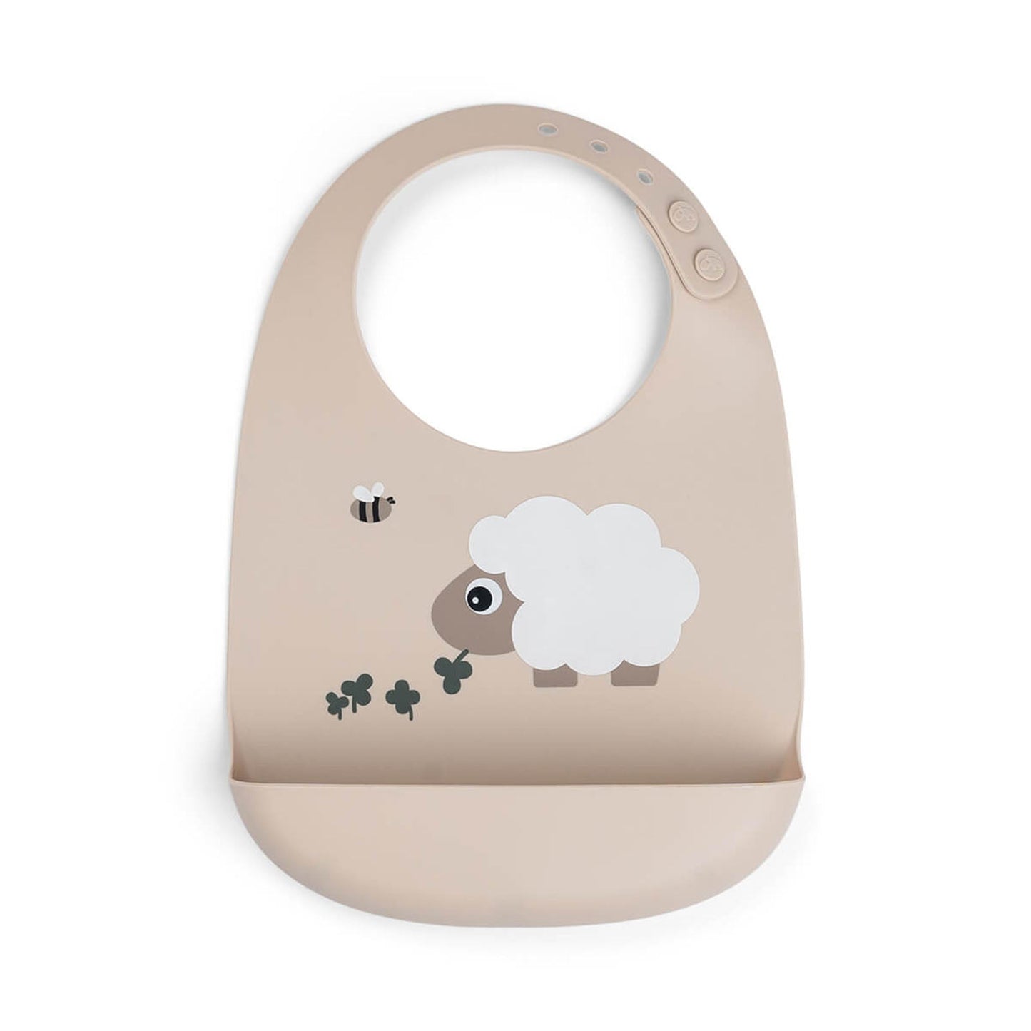 Done By Deer Silicone Bib - Sheepy Sandy