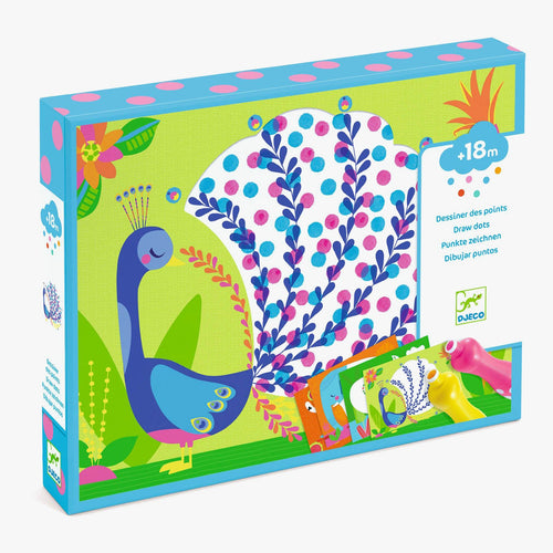Djeco All about the dots art kit