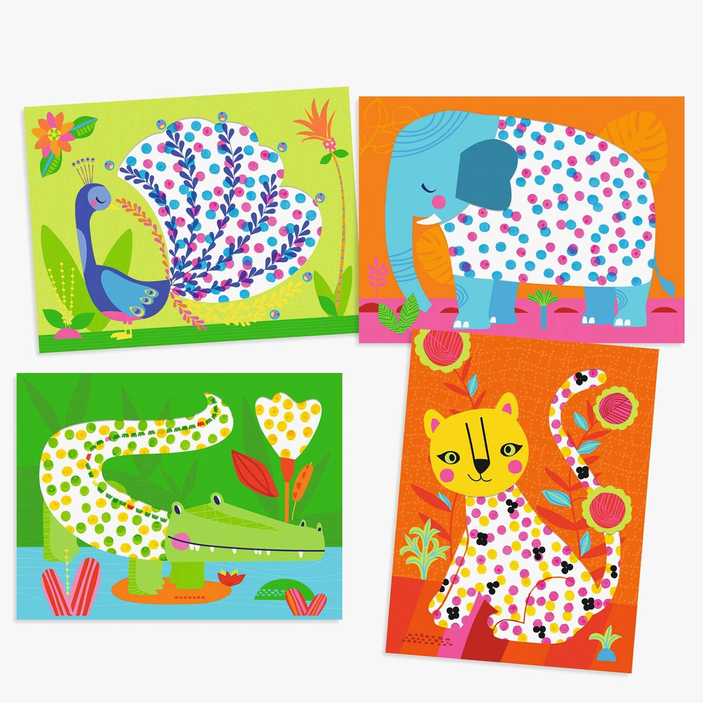 Djeco All about the dots art kit