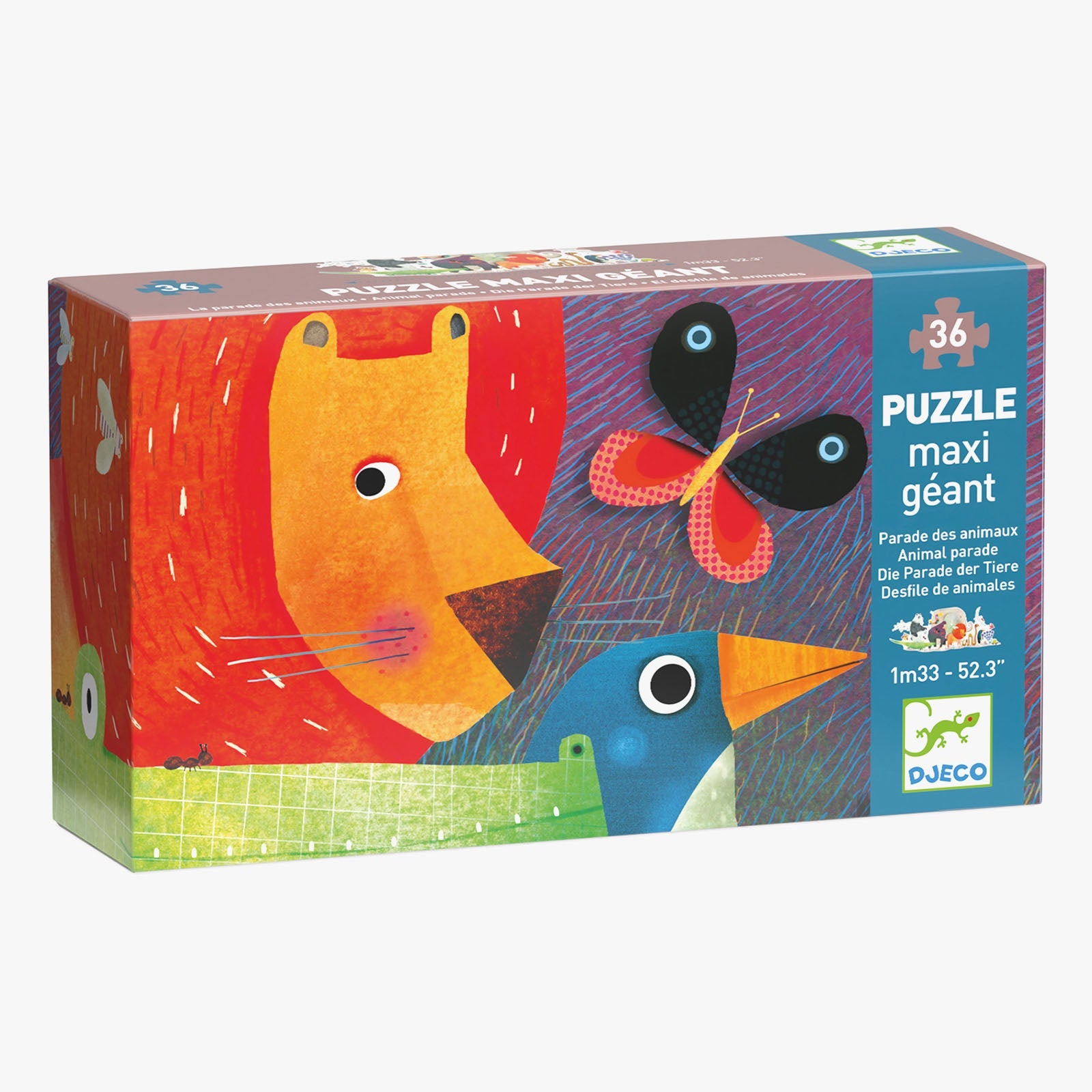 Djeco Animal Parade Puzzle 36 Piece