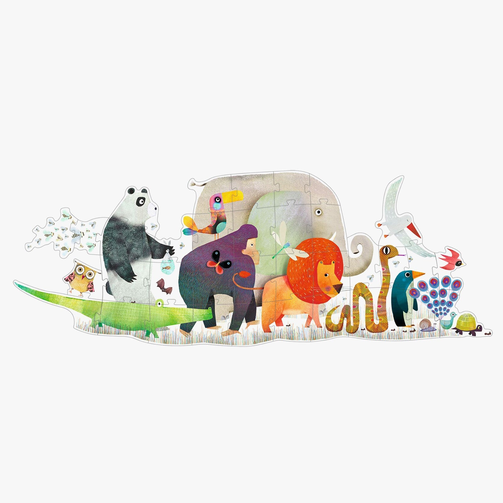 Djeco Animal Parade Puzzle 36 Piece