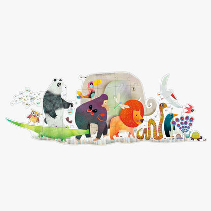Djeco Animal Parade Puzzle 36 Piece
