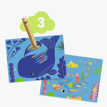 Djeco 6 Crafts Activity Pack The Mouse and His Friends