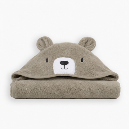 Bear Baby & Kids Hooded Bath Towel