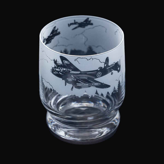 Dartington Crystal Aspect Lancaster Bomber Tumbler