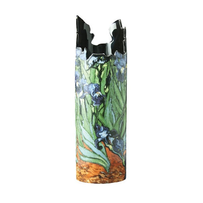 Dartington Crystal Van Gogh - Irises Vase