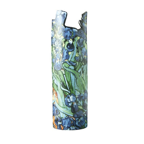 Dartington Crystal Van Gogh - Irises Vase