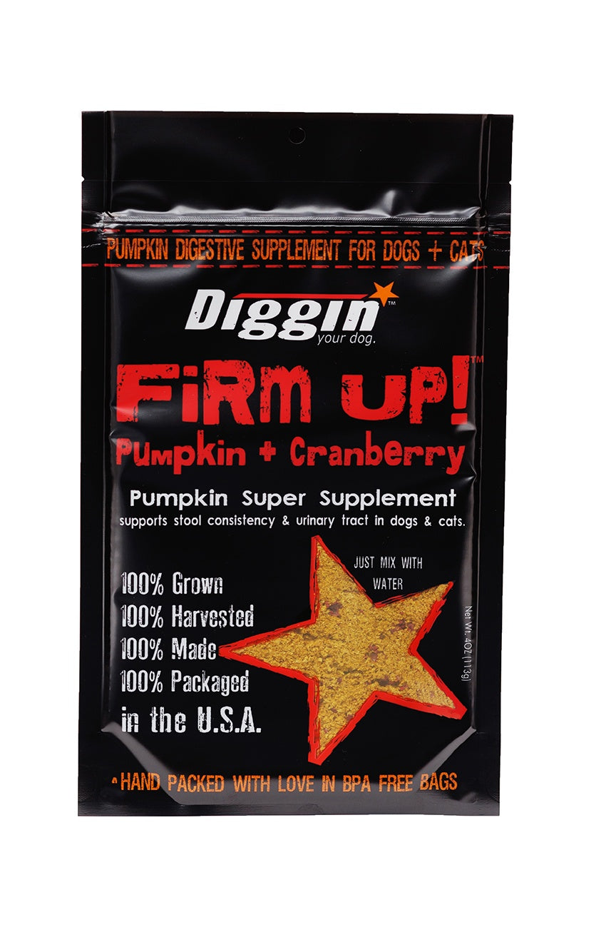 Diggin' Your Dog Firm Up Pumpkin  Digestive Aid