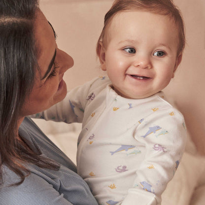 Dolphin Clever Zip Sleepsuit