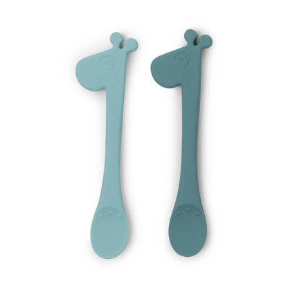 Done by Deer Silicone Raffi Feeding Spoon 2 Pack