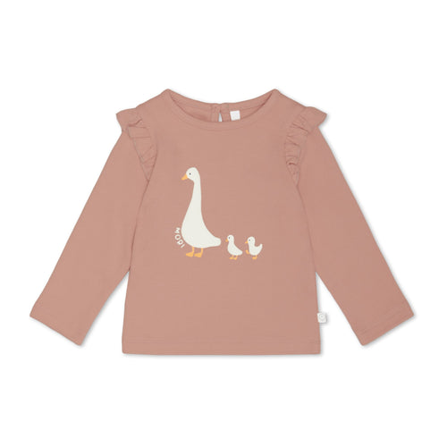 Duck Frilled Long Sleeve Top