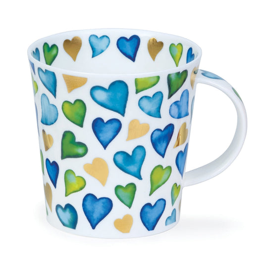 Dunoon Cairngorm Lovehearts Blue