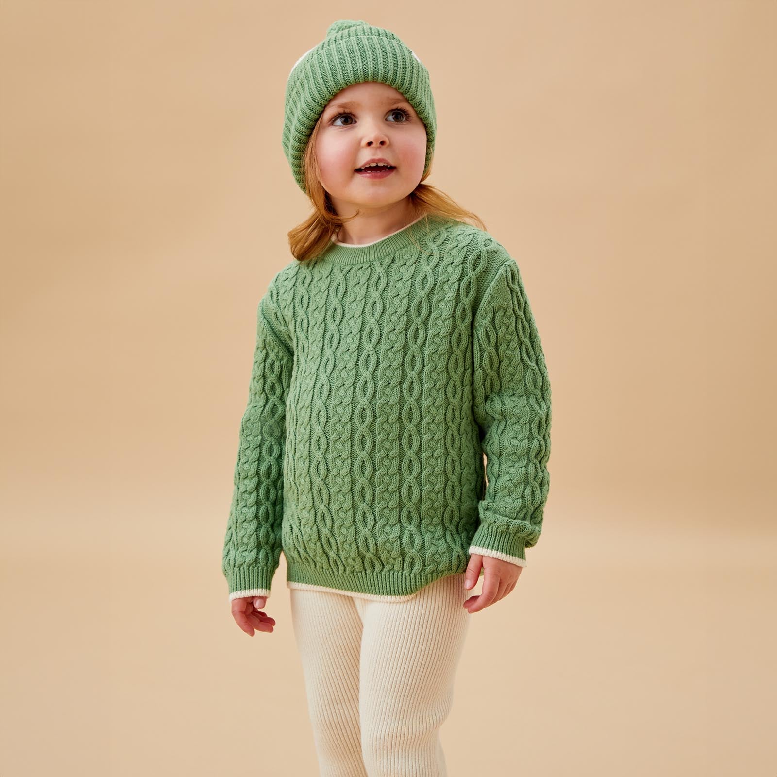 Cable Knit Jumper & Leggings