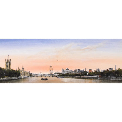Ed Bucknall Westminster Panoramic Giclee Print