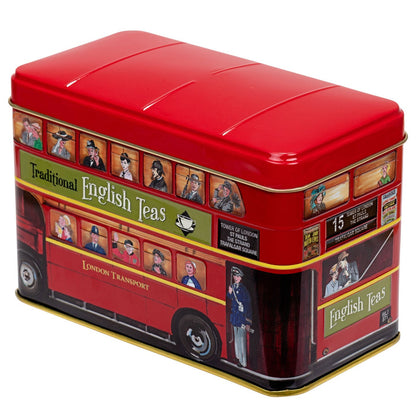 New English Teas - London Red Bus Tea Tin