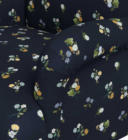 Bristol Armchair - Ditsy Dahlia Navy