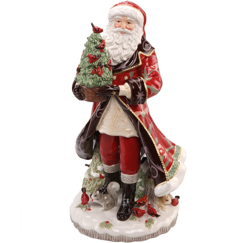 Fitz & Floyd Santa with Tree