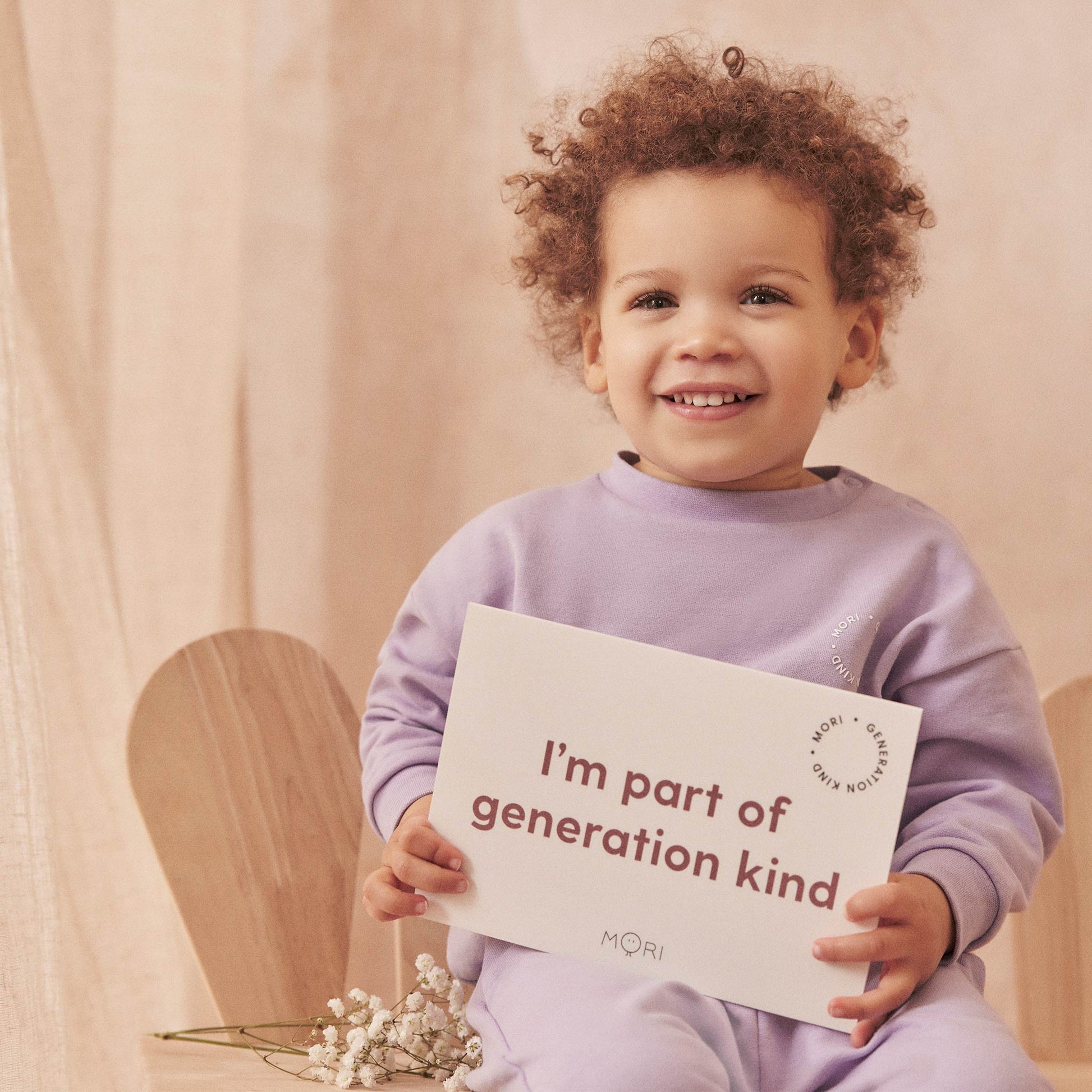 Generation Kind Oversized Sweatshirt - Lilac