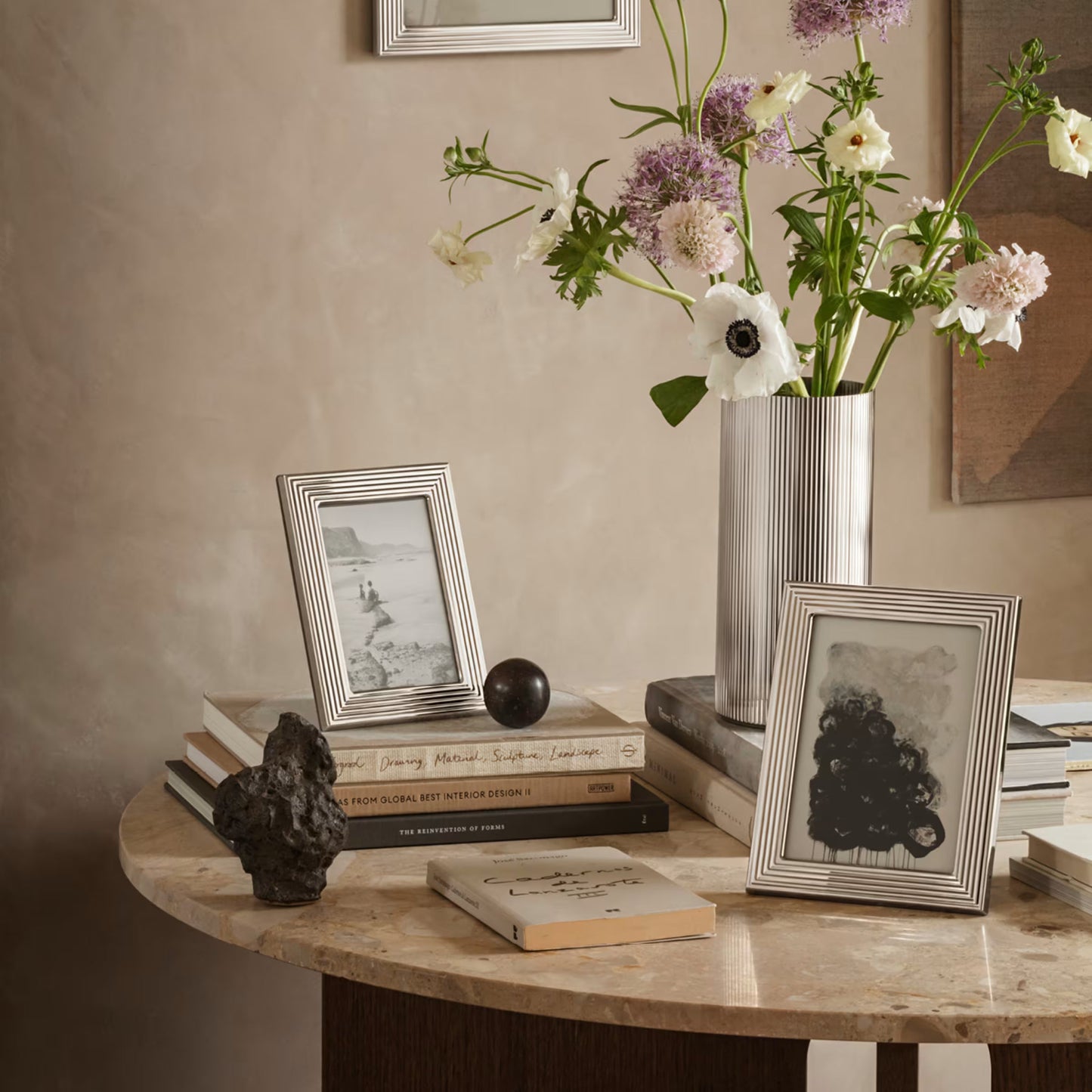 Georg Jensen Bernadotte Photo Frame, Large- 25x20 CM (10x8")