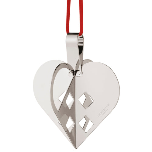 Georg Jensen Large Heart - Palladium