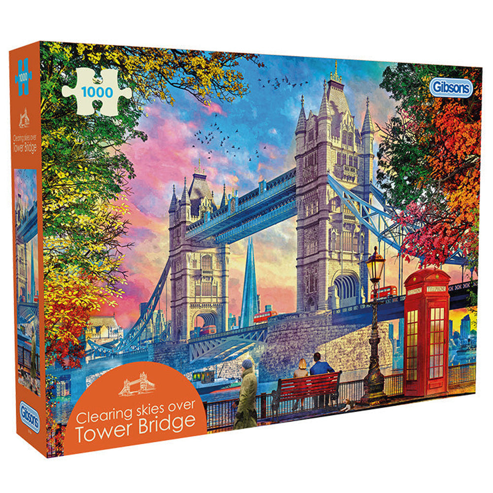 Gibsons Clearing Skies Over Tower Bridge 1000pc Puzzle