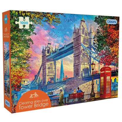 Gibsons Clearing Skies Over Tower Bridge 1000pc Puzzle