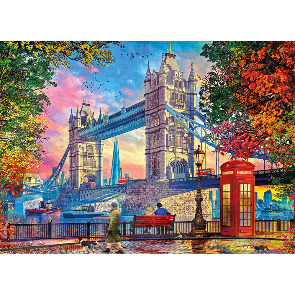 Gibsons Clearing Skies Over Tower Bridge 1000pc Puzzle