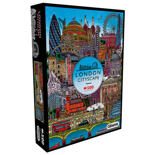 Gibsons London Cityscape 500pc Puzzle