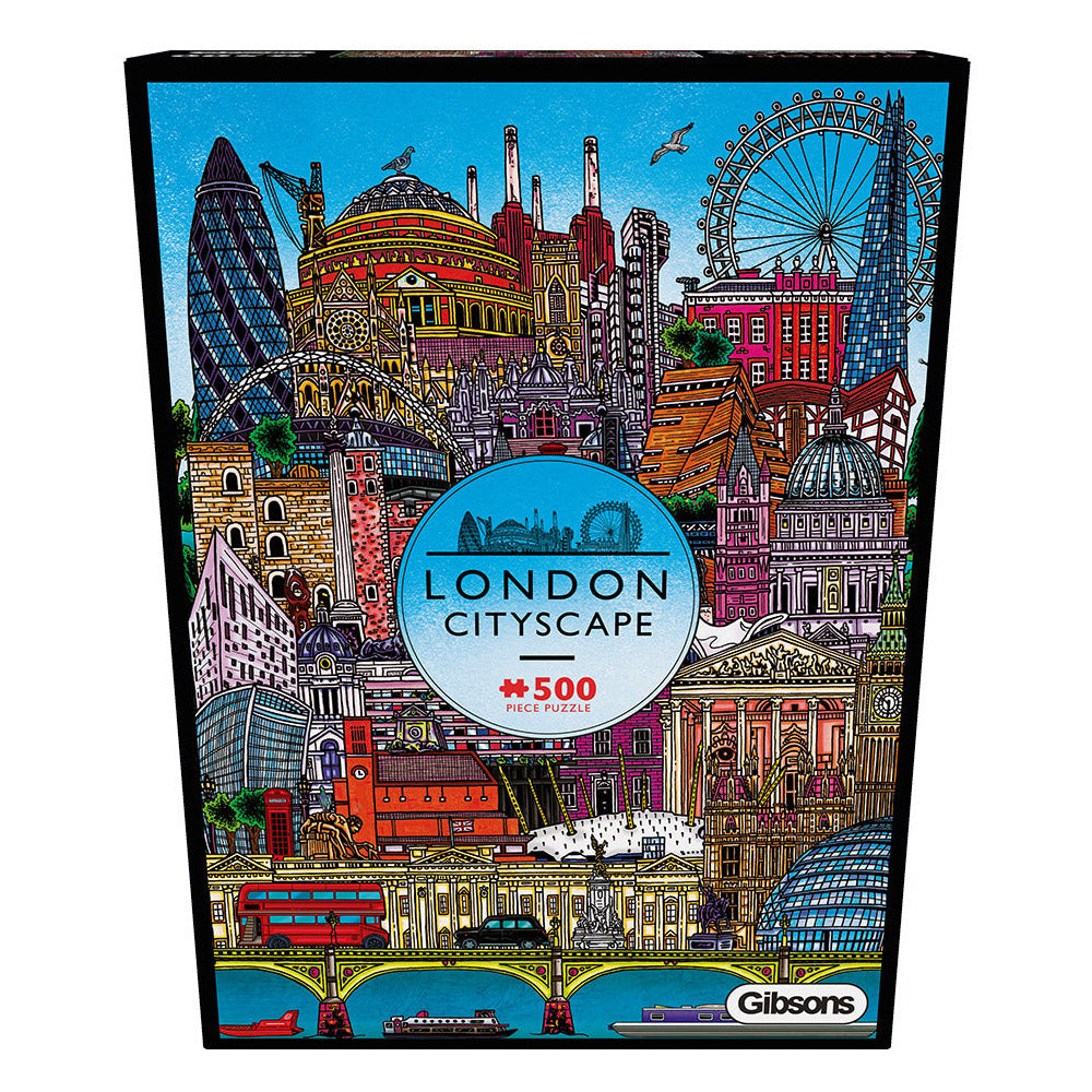 Gibsons London Cityscape 500pc Puzzle