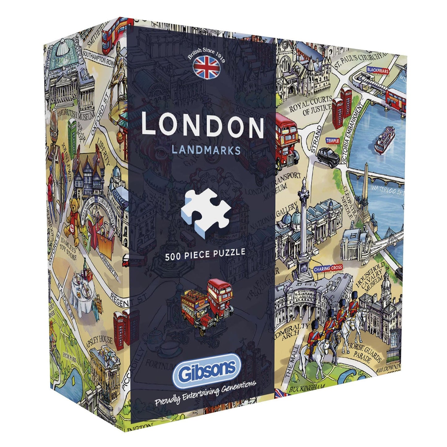 Gibsons London Landmarks 500pc Puzzle